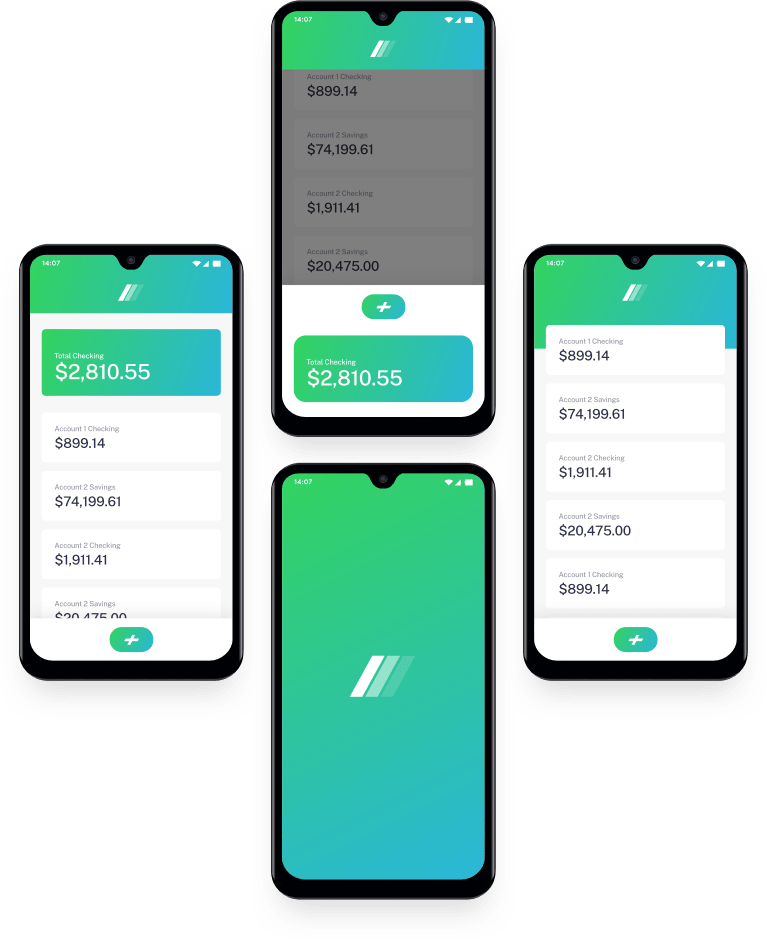 an image showing how Easybank looks on mobile phones